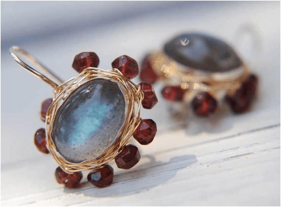 Handcrafted fashion jewelry van `t BinnenBuitenHuys tijdens de voorjaarsbeurs in Baarn