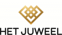 Logo-hetjuweel Logo van sieraden en juwelenbeurs Het Juweel