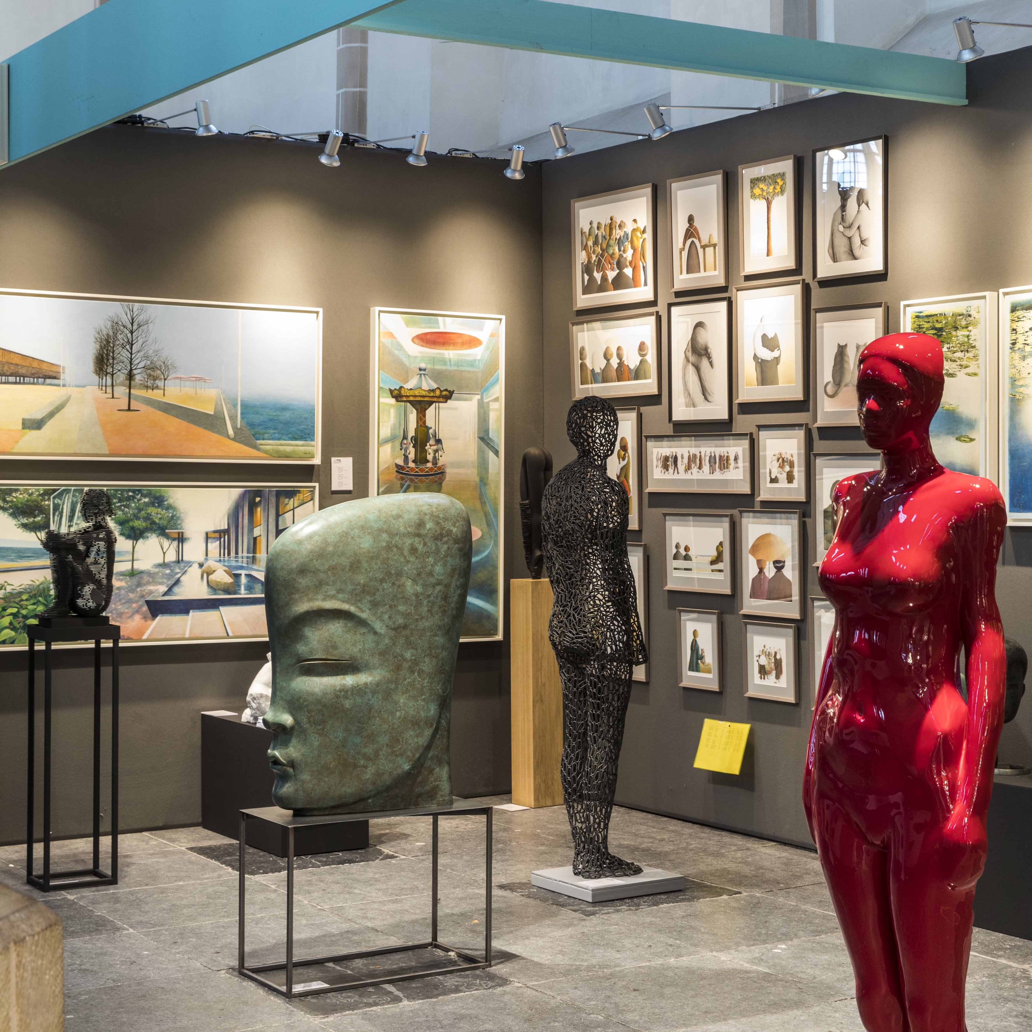 You will find a great deal of inspiration at FINE art & antiques in Baarn